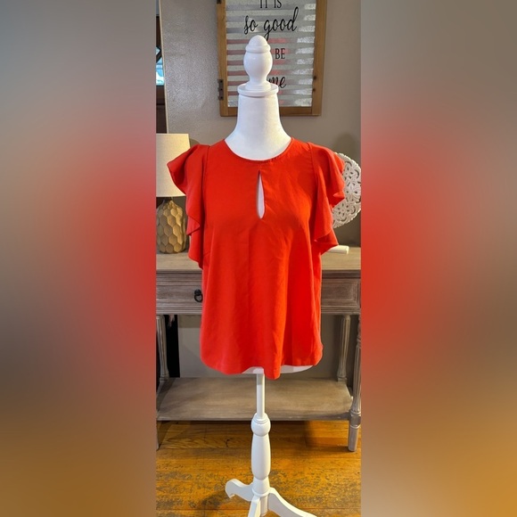 Lulus Tops - Lulu’s Red Blouse